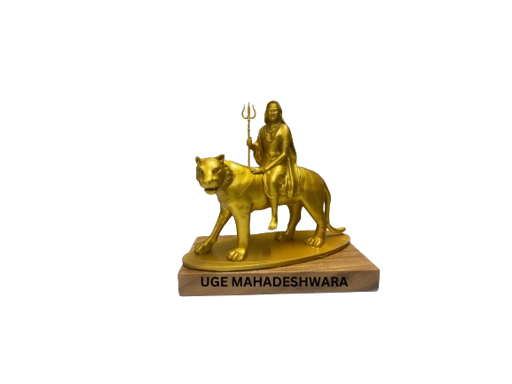 Mahadeshwara Statue on Tiger-3D Printed